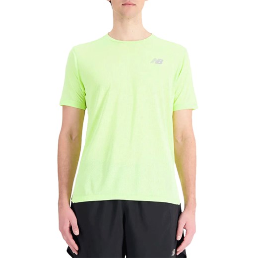Koszulka New Balance MT21262TWY - zielona ze sklepu streetstyle24.pl w kategorii T-shirty męskie - zdjęcie 161518180