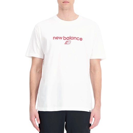 Koszulka New Balance MT33529WT - biała ze sklepu streetstyle24.pl w kategorii T-shirty męskie - zdjęcie 161518183