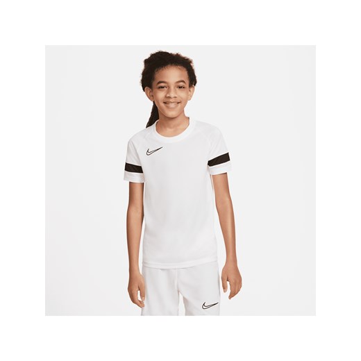 Koszulka piłkarska z krótkim rękawem dla dużych dzieci Nike Dri-FIT Academy - Nike M Nike poland