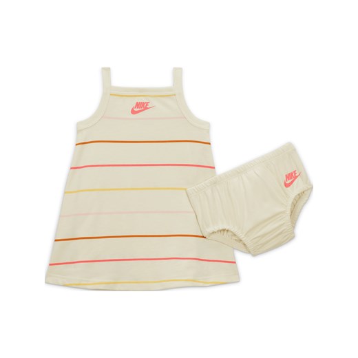Sukienka dla niemowląt Nike „Let’s Roll” Dress - Biel Nike 0-3M Nike poland