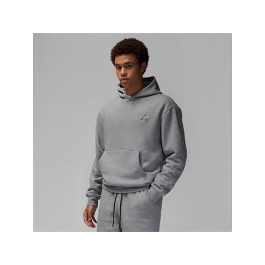 Męska bluza z kapturem Jordan Brooklyn Fleece - Szary ze sklepu Nike poland w kategorii Bluzy męskie - zdjęcie 161520971
