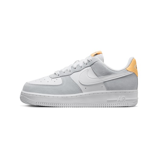 Buty sportowe damskie Nike do koszykówki air force na płaskiej podeszwie zamszowe