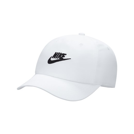 Dziecięca czapka z efektem sprania Nike Club Futura - Biel ze sklepu Nike poland w kategorii Czapki dziecięce - zdjęcie 161521960