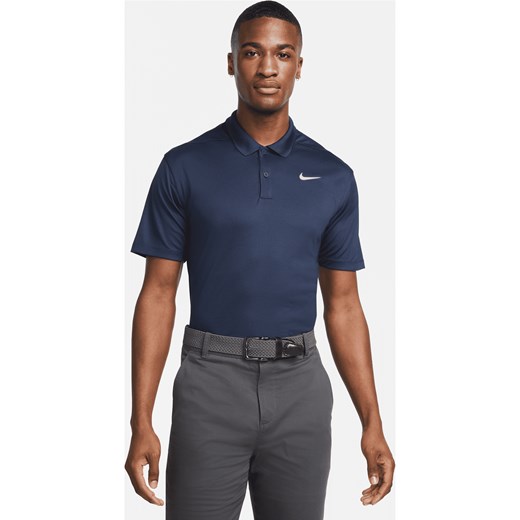 Męska koszulka polo do golfa Nike Dri-FIT Victory - Niebieski ze sklepu Nike poland w kategorii T-shirty męskie - zdjęcie 161522033