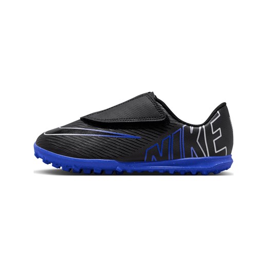 Buty piłkarskie typu low top na nawierzchnie typu turf dla małych dzieci Nike Jr. Mercurial Vapor 15 Club - Czerń ze sklepu Nike poland w kategorii Buty sportowe dziecięce - zdjęcie 161522521