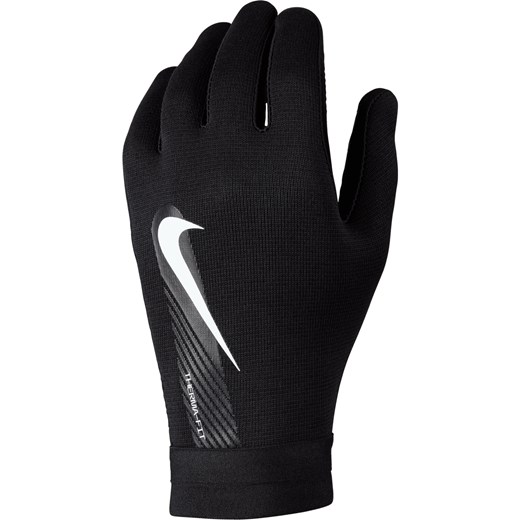 Rękawice piłkarskie Nike Therma-FIT Academy - Czerń ze sklepu Nike poland w kategorii Rękawiczki męskie - zdjęcie 161522552