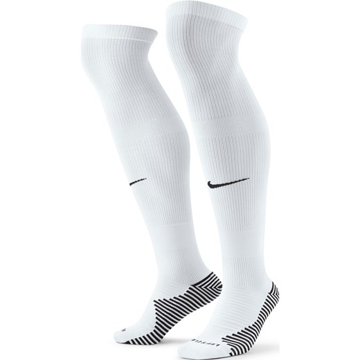 Skarpety piłkarskie do kolan Nike MatchFit - Biel ze sklepu Nike poland w kategorii Skarpetki męskie - zdjęcie 161522871