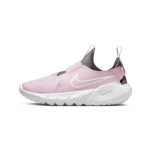 Buty sportowe dziecięce Nike różowe sznurowane na wiosnę 