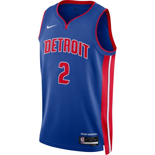 Koszulka męska Nike Dri-FIT NBA Swingman Detroit Pistons Icon Edition 2022/23 - Niebieski ze sklepu Nike poland w kategorii T-shirty męskie - zdjęcie 161523013