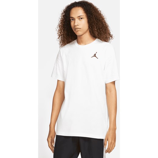 Męski T-shirt z krótkim rękawem Jordan Jumpman - Biel ze sklepu Nike poland w kategorii T-shirty męskie - zdjęcie 161523433
