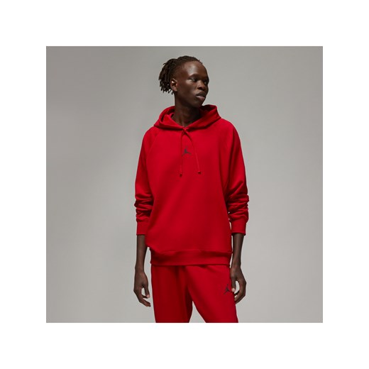 Męska dzianinowa bluza z kapturem Jordan Dri-FIT Sport Crossover - Czerwony ze sklepu Nike poland w kategorii Bluzy męskie - zdjęcie 161523523