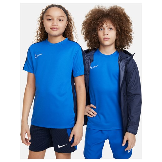 Dziecięca koszulka piłkarska Nike Dri-FIT Academy23 - Niebieski Nike M Nike poland