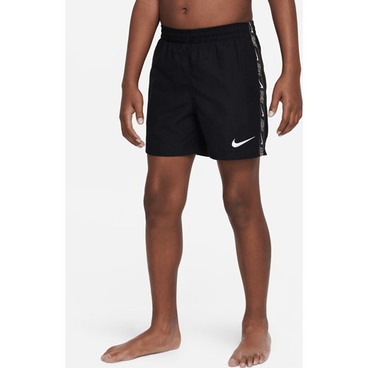 Spodenki kąpielowe do siatkówki dla dużych dzieci (chłopców) Nike 10 cm - Czerń ze sklepu Nike poland w kategorii Kąpielówki chłopięce - zdjęcie 161524260