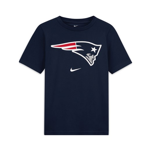 T-shirt dla dużych dzieci Nike (NFL New England Patriots) - Niebieski ze sklepu Nike poland w kategorii Bluzki dziewczęce - zdjęcie 161524333