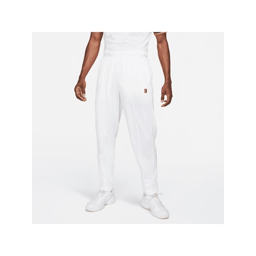 Męskie spodnie do tenisa NikeCourt - Biel ze sklepu Nike poland w kategorii Spodnie męskie - zdjęcie 161524502