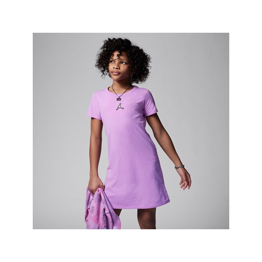 Sukienka dla dużych dzieci Jordan Essentials - Fiolet ze sklepu Nike poland w kategorii Sukienki dziewczęce - zdjęcie 161524612