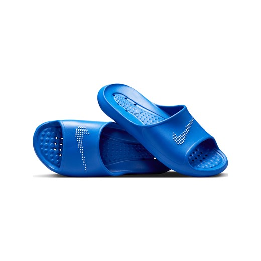 Męskie klapki pod prysznic Nike Victori One - Niebieski ze sklepu Nike poland w kategorii Klapki męskie - zdjęcie 161525180