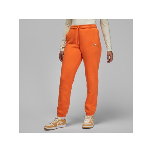 Damskie spodnie z dzianiny Jordan Brooklyn - Pomarańczowy Jordan M (EU 40-42) Nike poland