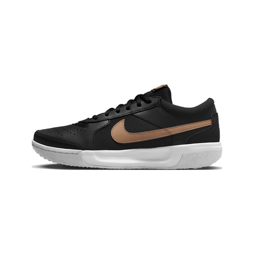 Damskie buty do tenisa NikeCourt Air Zoom Lite 3 - Czerń ze sklepu Nike poland w kategorii Buty sportowe damskie - zdjęcie 161525464