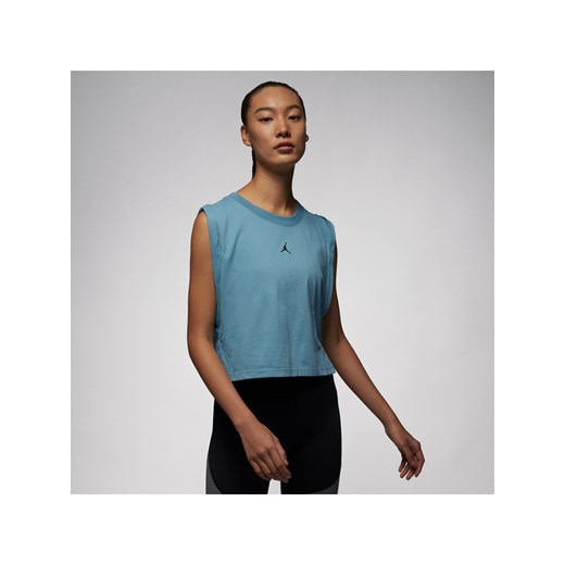 Damska koszulka bez rękawów Jordan Sport Essentials - Niebieski ze sklepu Nike poland w kategorii Bluzki damskie - zdjęcie 161525474