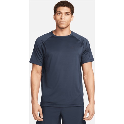 Męska koszulka z krótkim rękawem do fitnessu Dri-FIT Nike Ready - Niebieski ze sklepu Nike poland w kategorii T-shirty męskie - zdjęcie 161525601