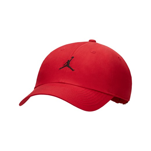Regulowana czapka o nieusztywnianej strukturze Jordan Club Cap - Czerwony ze sklepu Nike poland w kategorii Czapki z daszkiem męskie - zdjęcie 161526150