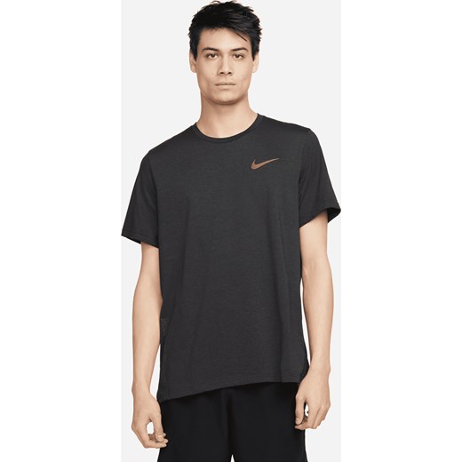 Męska koszulka z krótkim rękawem Nike Pro Dri-FIT - Czerń ze sklepu Nike poland w kategorii T-shirty męskie - zdjęcie 161526464