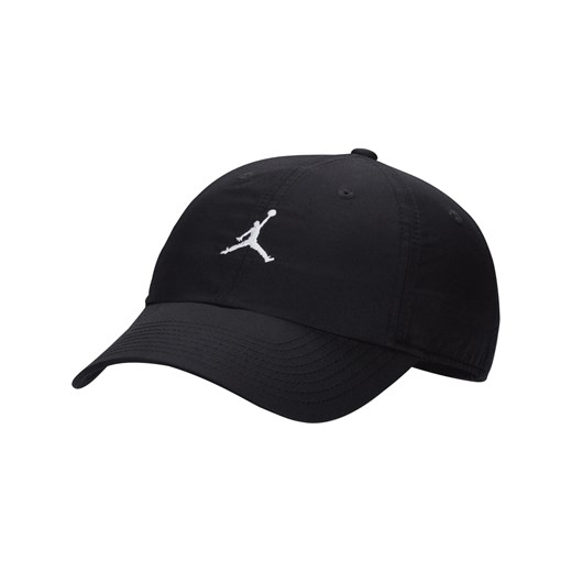 Regulowana czapka o nieusztywnianej strukturze Jordan Club Cap - Czerń ze sklepu Nike poland w kategorii Czapki z daszkiem męskie - zdjęcie 161526824