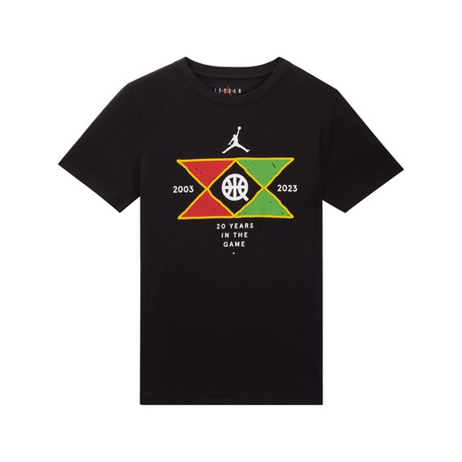 T-shirt dla małych dzieci Jordan X Quai 54 Tee - Czerń ze sklepu Nike poland w kategorii T-shirty chłopięce - zdjęcie 161527273
