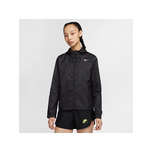 Kurtka damska Nike z poliestru bez kaptura krótka 