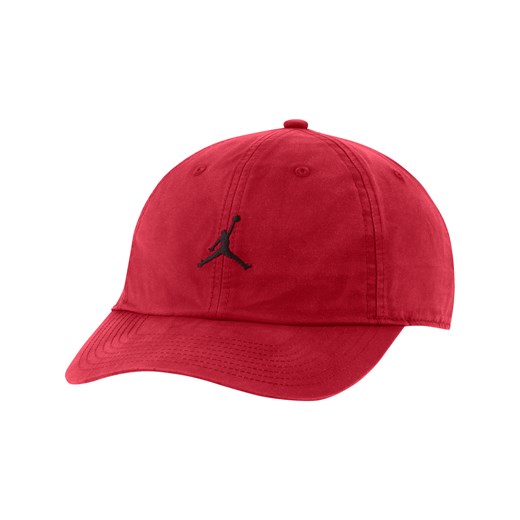 Czapka z efektem sprania Jordan Jumpman Heritage86 - Czerwony ze sklepu Nike poland w kategorii Czapki z daszkiem męskie - zdjęcie 161527452