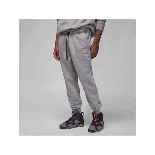 Spodnie męskie Jordan Brooklyn Fleece - Szary ze sklepu Nike poland w kategorii Spodnie męskie - zdjęcie 161527730