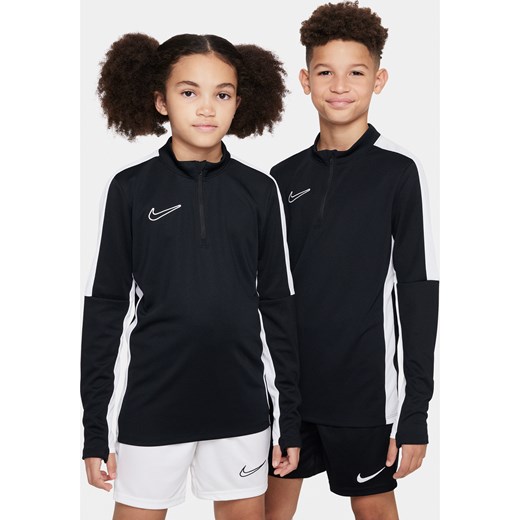 Treningowa koszulka piłkarska dla dużych dzieci Nike Dri-FIT Academy23 - Czerń ze sklepu Nike poland w kategorii T-shirty chłopięce - zdjęcie 161528113