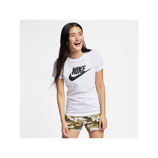 T-shirt Nike Sportswear Essential - Biel ze sklepu Nike poland w kategorii Bluzki damskie - zdjęcie 161528141