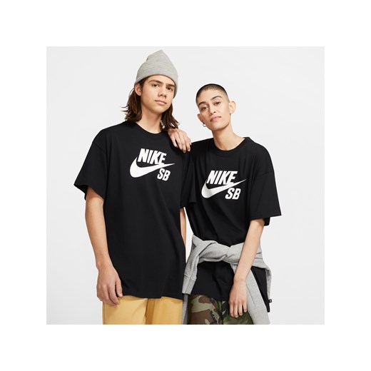 T-shirt do skateboardingu z logo Nike SB - Czerń ze sklepu Nike poland w kategorii T-shirty męskie - zdjęcie 161528170