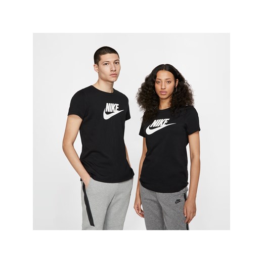 T-shirt Nike Sportswear Essential - Czerń ze sklepu Nike poland w kategorii Bluzki damskie - zdjęcie 161528233