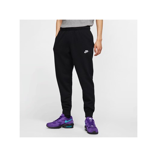 Męskie joggery Nike Sportswear Club - Czerń ze sklepu Nike poland w kategorii Spodnie męskie - zdjęcie 161528244