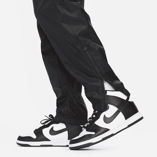 Męskie spodnie z tkaniny z podszewką Nike Windrunner - Czerń Nike XL Nike poland