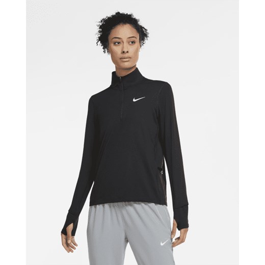 Czarna bluza damska Nike jesienna 