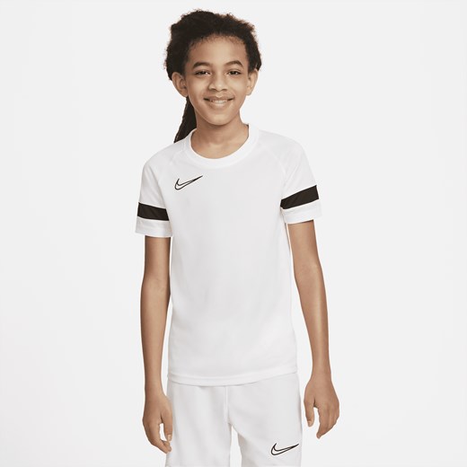 Koszulka piłkarska z krótkim rękawem dla dużych dzieci Nike Dri-FIT Academy - Nike M Nike poland