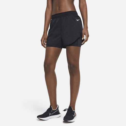 Damskie spodenki do biegania 2 w 1 Nike Tempo Luxe - Czerń Nike S (EU 36-38) Nike poland