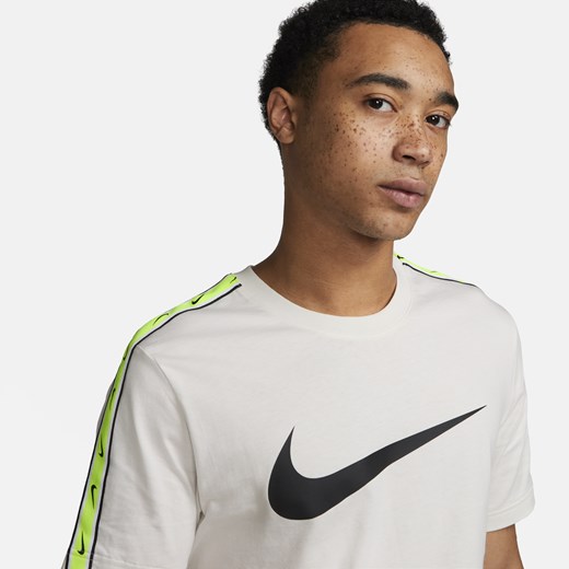 T-shirt męski Nike Sportswear Repeat - Biel Nike XXL Nike poland okazja