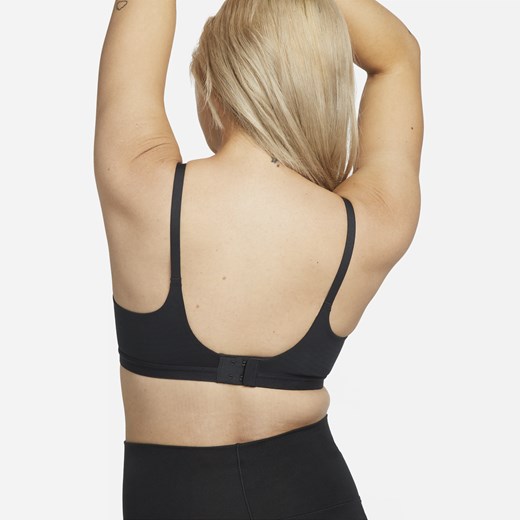 Damski ciążowy i dla kobiet karmiących piersią stanik sportowy z lekką podszewką Nike XL Nike poland