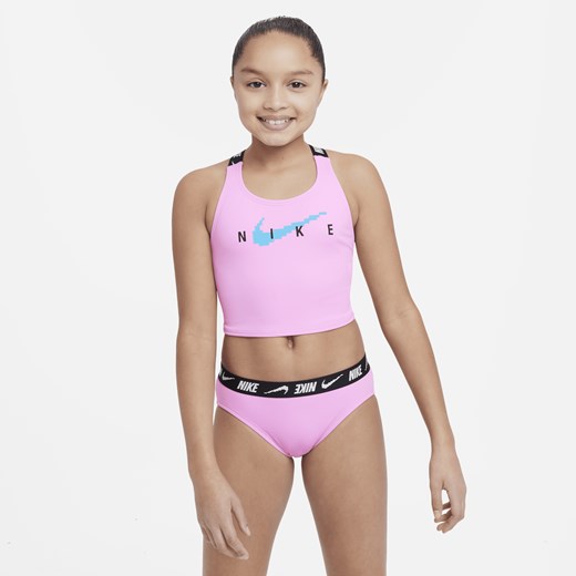 Midkini dla dużych dzieci (dziewcząt) z ramiączkami krzyżowanymi na plecach do Nike XL Nike poland