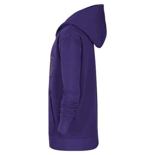 Bluza chłopięca fioletowa Nike dzianinowa