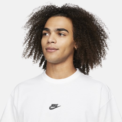 T-shirt męski Nike Sportswear Premium Essentials - Biel Nike L okazja Nike poland