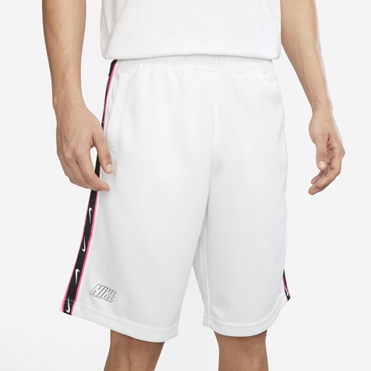 Spodenki męskie z powtarzającym się logo Nike Sportswear - Biel Nike S Nike poland