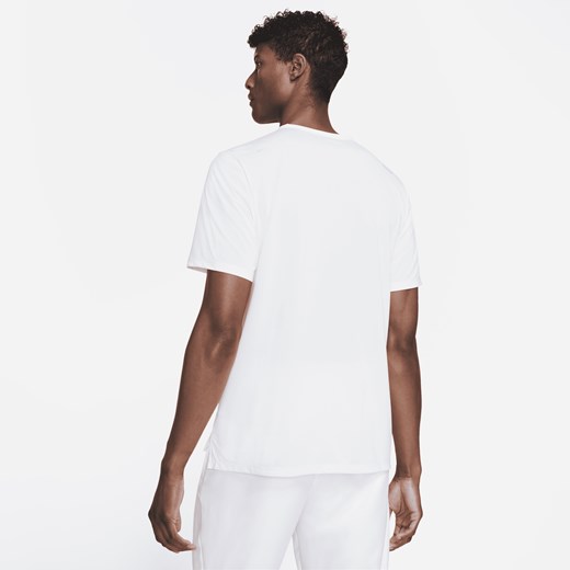 Męska koszulka z krótkim rękawem do biegania Dri-FIT Nike Rise 365 - Biel Nike S Nike poland