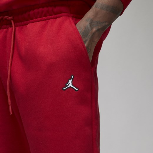 Spodnie męskie Jordan Brooklyn Fleece - Czerwony Jordan M Nike poland