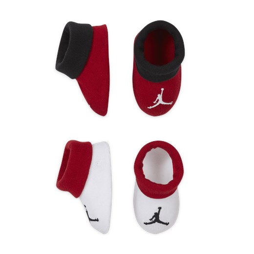 Buciki dla niemowląt Jordan (2 pary) - Czerwony Jordan 0-6M Nike poland